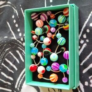Belly Button Body Piercing Jewelry 20 Pieces NWOT